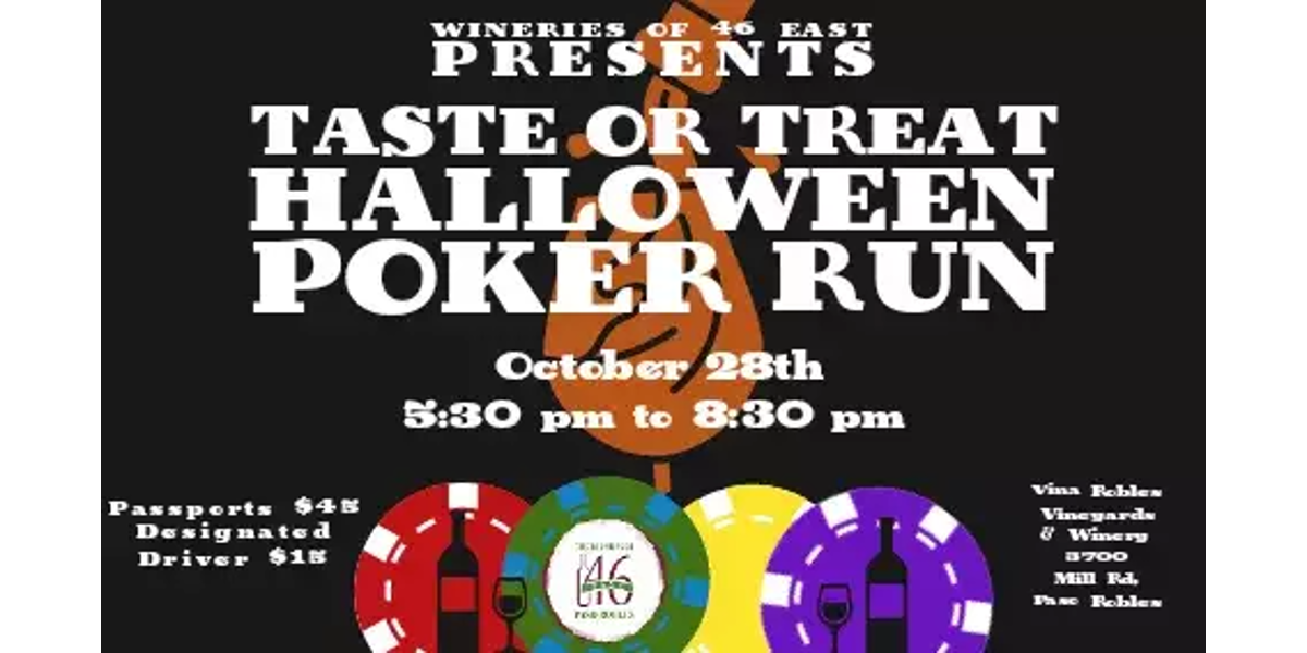 Tast or Treat Halloween Poker Run